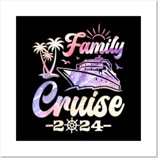 Family Cruise Vacation Making Memories For A Lifetime Posters and Art